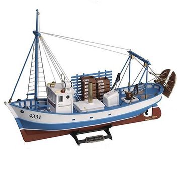 Trawler Mare Nostrum. 1:35 Wooden Model Fishing Ship Kit