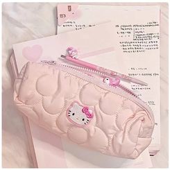 Sanrio Hello Kitty Pencil Pouch: Large Capacity Pen Case, Cute Kt Cat Cosmetic Bag for Girls