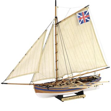 New Jolly Boat HMS Bounty. 1:25 Wooden Model Ship Kit