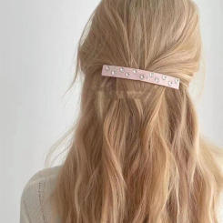 Bangs Hair Artifact Acetate Sheet Korean Style Hairpin Fashion Headwear Accessories Fashion Hair Clip Women One Word Clip