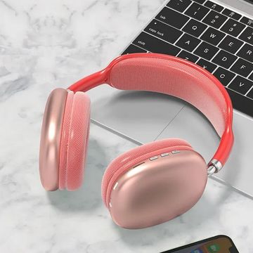 P9 Wireless Bluetooth Headphones, Noise-Canceling Stereo Sound, Built-In Mic, and TF Card Support