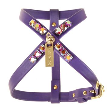 HARNESS FOR PET nappa purple