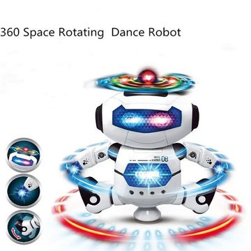 Kids Robot Dancing Toy with Music, LED Lights - Perfect Gift for Boys and Girls on Birthdays