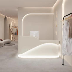 Beauty Salon Front Reception Desk Bar Counter White Study Reception Desk Hospital Closet Scrivania Cameretta Furniture WJ25XP