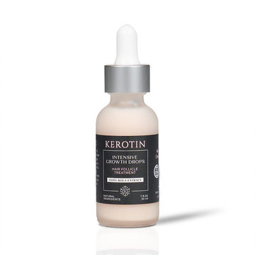 Keratin Hair Growth Serum - Intensive Hair Growth Drops Treatment