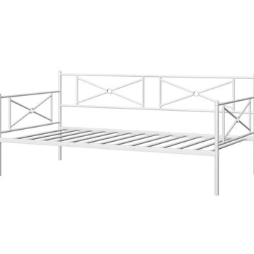 Goplus Costway Metal Daybed Frame without Mattress,White