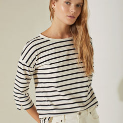 ORGANIC-COTTON T-SHIRT ECRU