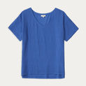 100% COTTON V-NECK T-SHIRT