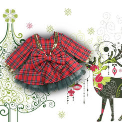 Kids Girl Party Princess Party Dress+Tutu Skirts 2 PCS Outfits