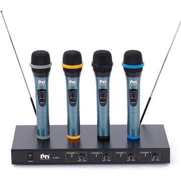  4-Channel Wireless Microphone 4 mics