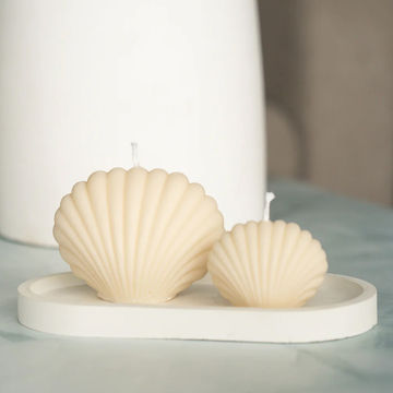 Shell Candle I Gift I Handmade