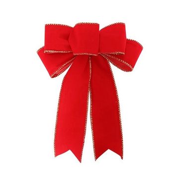 Christmas Decor Bows Ribbon Bowknot for Xmas Tree, Gifts, and DIY Home Decorations - Perfect for Adding a Festive Touch to Your Holiday