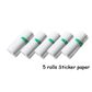 5 rolls sticke