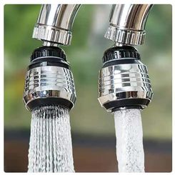 360° Faucet Extension Tube with Water-Saving Nozzle: Adjustable Kitchen and Bathroom Faucet Accessory