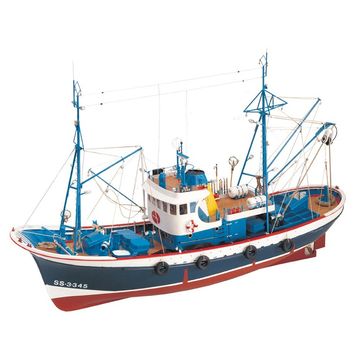 Tuna Boat Marina II. 1:50 Wooden Model Fishing Boat Kit