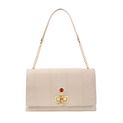 Ladies' leather bag SAINT-TROPEZ ECRU