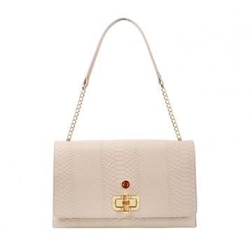 Ladies' leather bag SAINT-TROPEZ ECRU