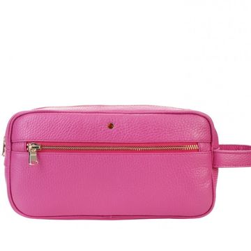 Women's leather toiletry bag FLOTER FUCHSIA