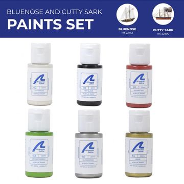 Paints Set for Ship Models: Bluenose II & Cutty Sark