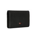 Artico black leather business card holder