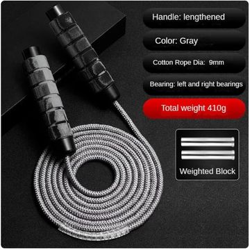 Foam Grip Heavy Jump Rope for Crossfit, Boxing, and Fitness Workouts