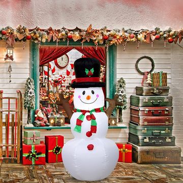 Christmas Light Inflatable Snowman Santa Claus 1.2/1.6 M 