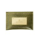 GOLD leather card case