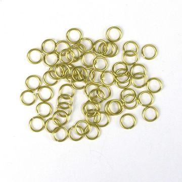 Brass Ring Diam. 6 mm (60 Units)