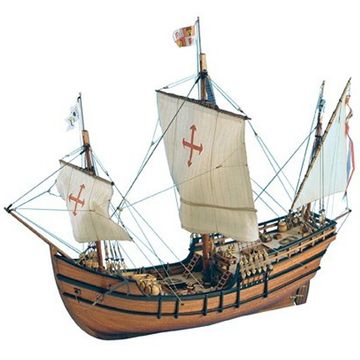 Caravel La Pinta. 1:65 Wooden Model Ship Kit