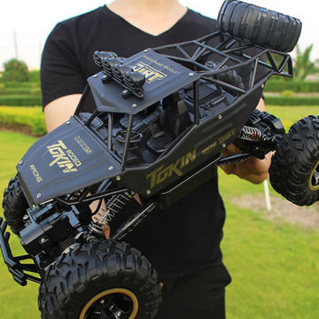 Alloy & Plastic Battery-Powered RC Car, RC3