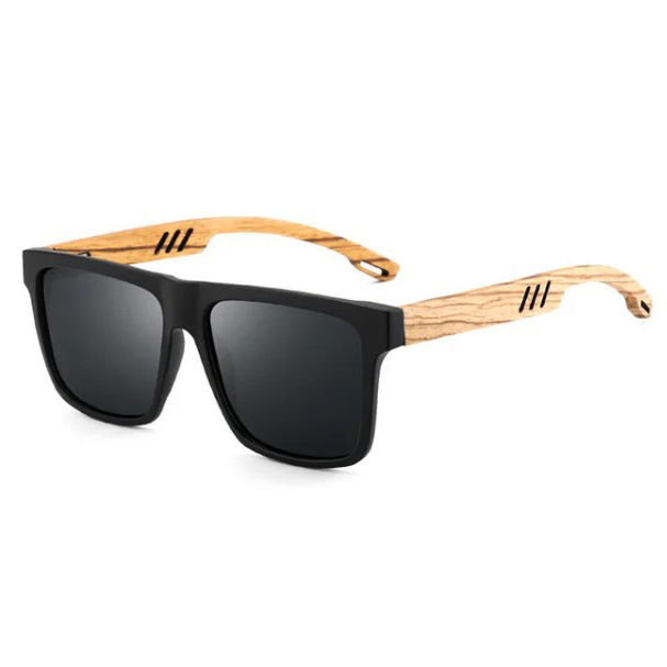 Retro Bamboo Wood Sunglasses for Men -