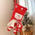 Xmas Knitted Socks for Children's Gift Candy Bags 