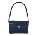 Women's leather bag COSMO NAPA NAVY