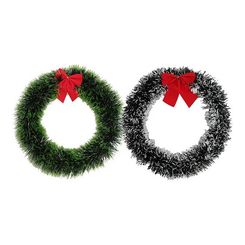 Christmas Wreath Door Hanging - Artificial Garland for Wall, Perfect for Holiday Home Decor, Halloween, New Year, and Navidad