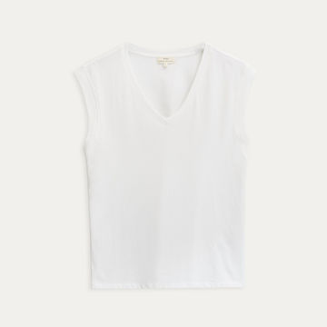 ORGANIC-COTTON V-NECK T-SHIRT