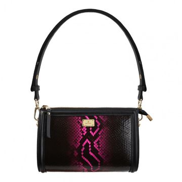 Women's leather bag FLAMMY CASPER BLACK