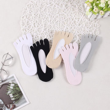 5 Pairs Women Toe Socks