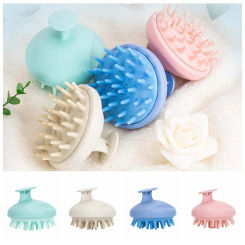 Hair Accessories Shampoo Comb Portable Body Shower Hairdressing Tool Hair Washing Brush Scalp Massage Wheat Straw SPA