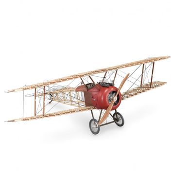 Fighter Sopwith Camel. 1:16 Wooden and Metal Aircraft Model