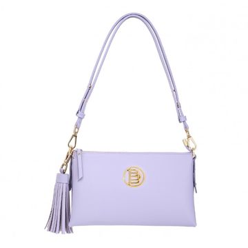 Women's leather bag ELISE NAPA LAVENDER