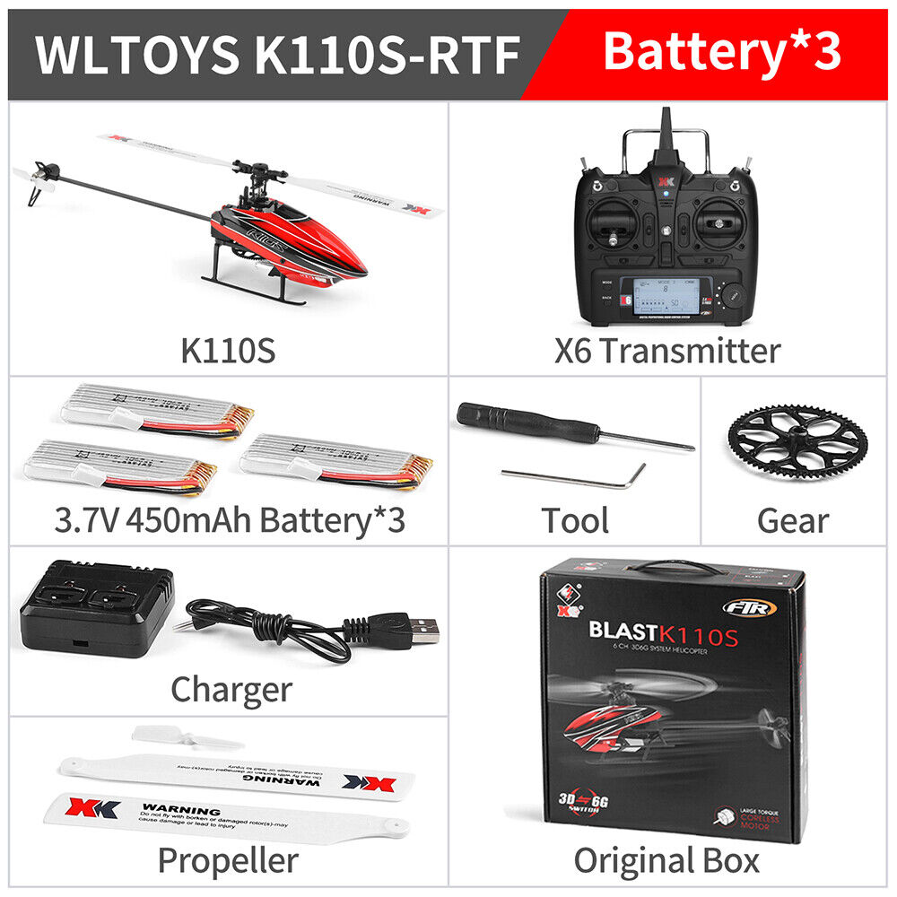 RC Helicopter Wltoys XK