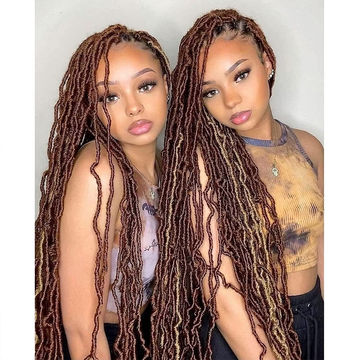 Ginger Soft Locs 30 Inch 7 Packs Copper