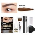 Professional Eyelash Eyebrow Dye Tint Gel Eyelash Brown Black Color 