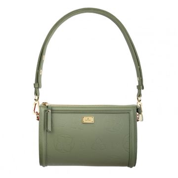 Women's leather bag FLAMMY STAMP NAPA OLIVE