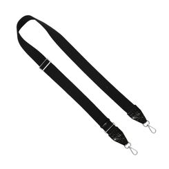 Webbing strap adjustable to the bag