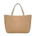 Ladies' leather bag MAMMA arno beige