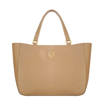 Ladies' leather bag MAMMA arno beige