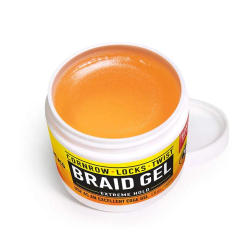 Factory Price Braiding Gel Hair Styling Wax Cream for Women Wax Cream Tames Gel Control Braid Hair Strong Hold Non-greasy 150G