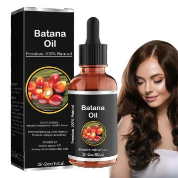 Batana Oil Hair Growth | Batana Oil Pure | 2.0fl.oz Reduce Hair Loss By Thickening Moisturizing And Strengthening Oil