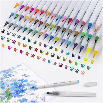 Arrtx 48 Colors Watercolor Brush Pens